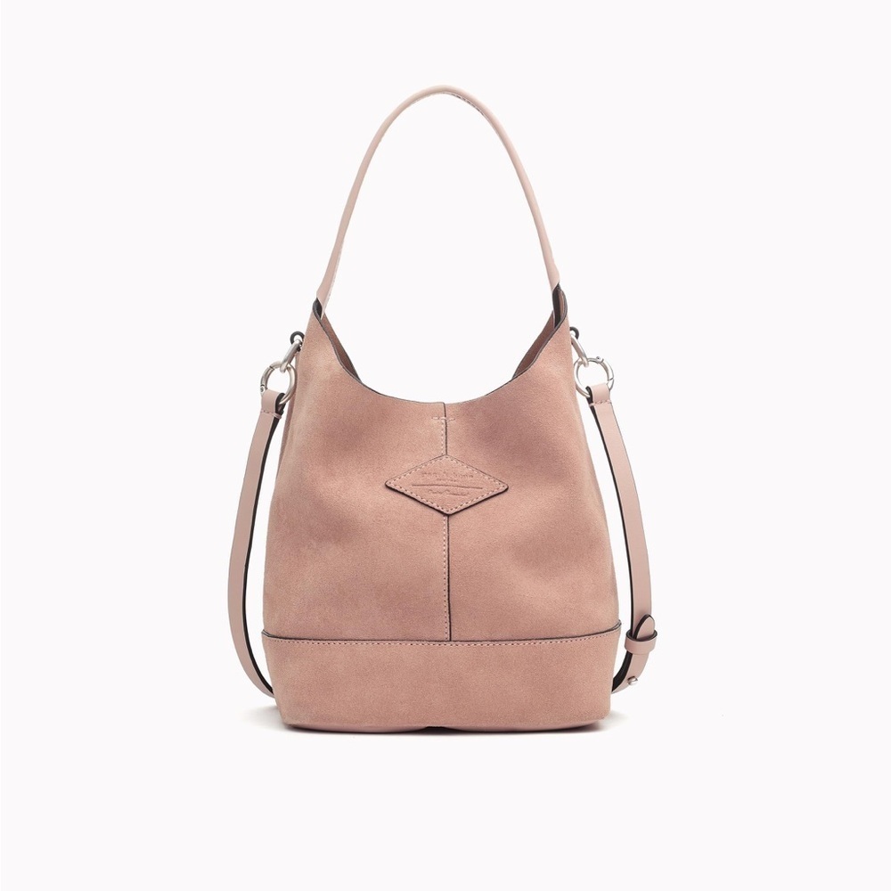 Rag & Bone- Camden Mini Shopper Nude Suede
